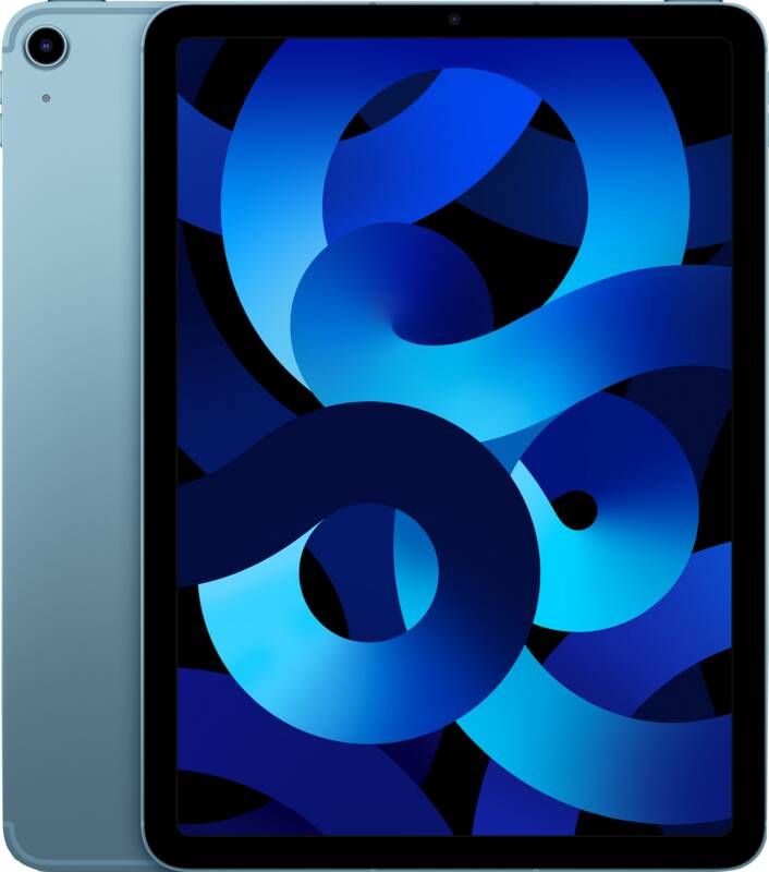 Apple iPad Air (2022) 10.9 inch 256 GB Wifi + 5G Blauw