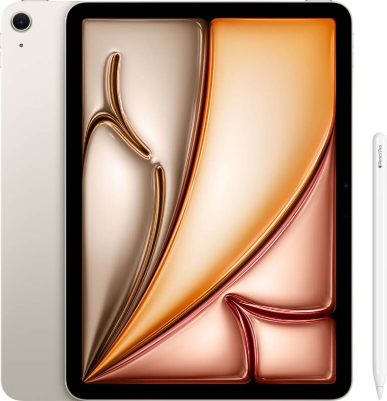 Apple iPad Air (2024) 11 inch 1TB Wifi Witgoud + Pencil Pro