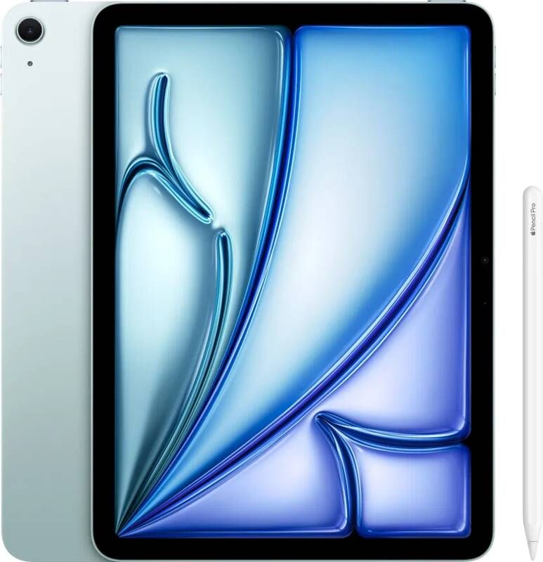 Apple iPad Air (2024) 11 inch 256GB Wifi Blauw + Pencil Pro