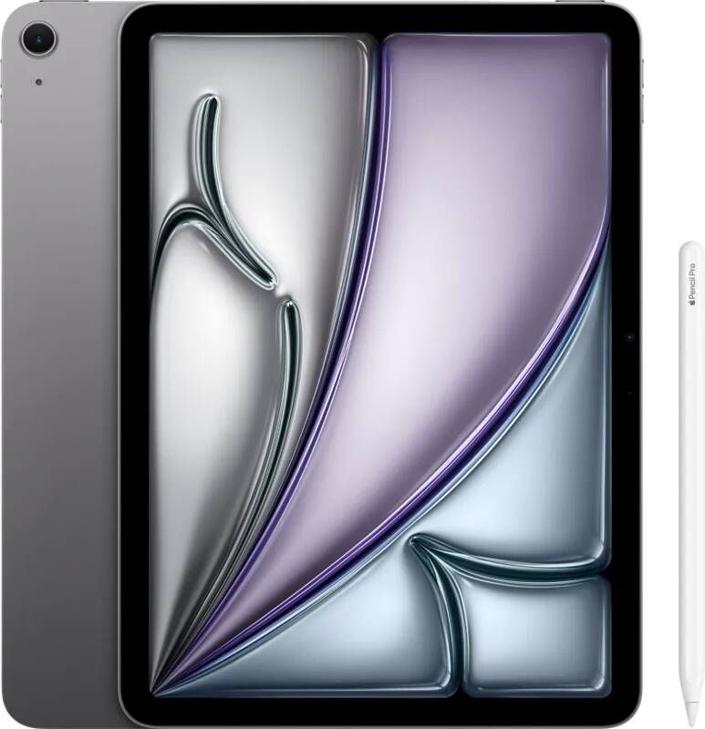 Apple iPad Air (2024) 11 inch 256GB Wifi Space Gray + Pencil Pro