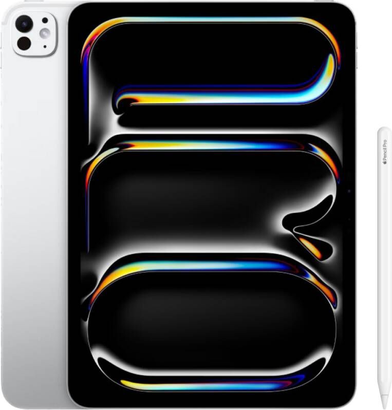 Apple iPad Pro (2024) 11 inch 1 TB Wifi Zilver + Pencil Pro