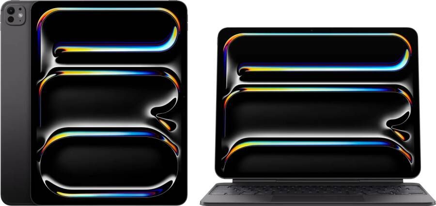 Apple iPad Pro (2024) 13 inch 256GB Wifi + 5G Zwart + Magic Keyboard QWERTY