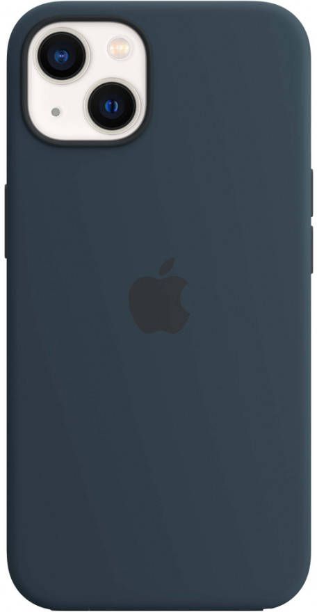 Apple iPhone 13 Back Cover met MagSafe Abyss-blauw