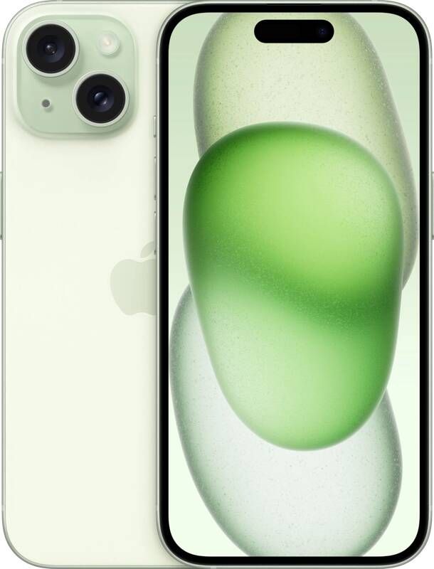 Apple iPhone 15 128GB Smartphone Groen