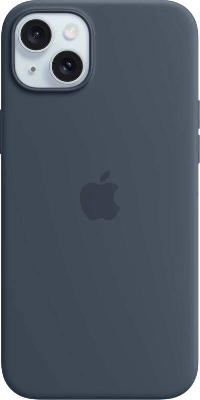 Apple iPhone 15 Plus Back Cover met MagSafe Stormblauw