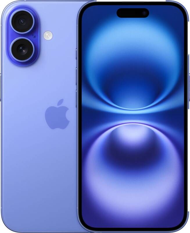 Apple iPhone 16 128GB Smartphone Blauw