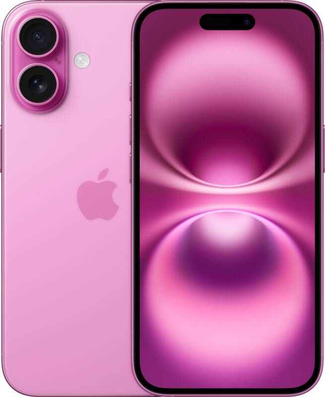 Apple iPhone 16 128GB Smartphone Roze