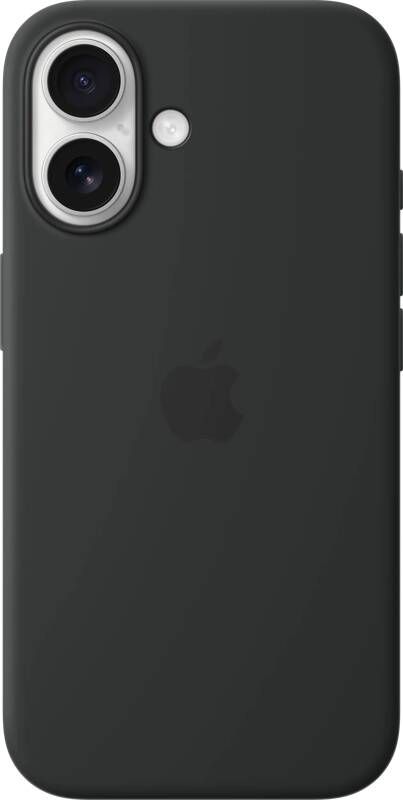 Apple iPhone 16 Back Cover met MagSafe Zwart