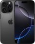 Apple iPhone 16 Pro 128GB Titanium Smartphone Zwart - Thumbnail 1