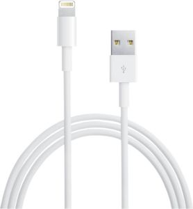 Apple Lightning-naar-USB-kabel (0 5m) Oplader Wit