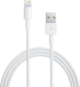 Apple Lightning-naar-USB-kabel (1m) Oplader Wit