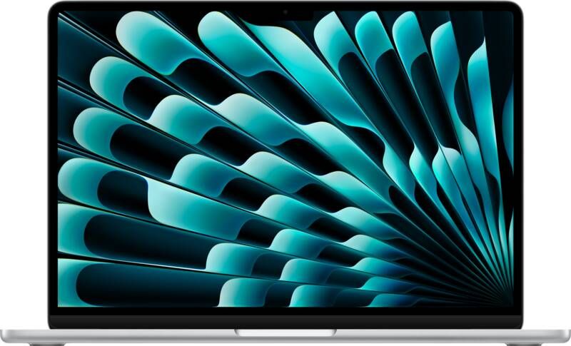 Apple MacBook Air 13 inch (2025) M4 (10 core CPU 10 core GPU) 16GB 512GB Zilver QWERTY