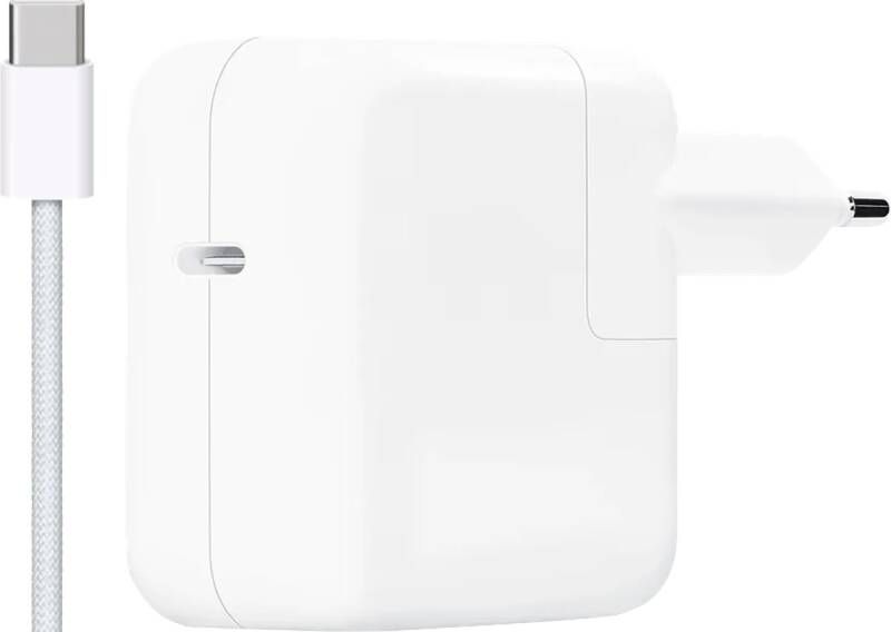 Apple Power Delivery Oplader 30W + Usb C naar Usb C Kabel 1m