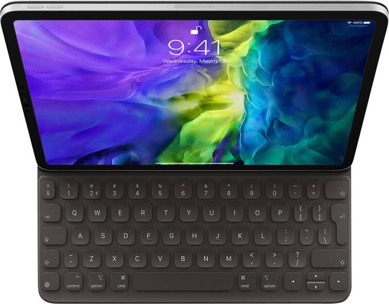 Apple Smart Keyboard Folio iPad Air (2022 2020) en Pro 11" (2022 2021 2020) QWERTY Zwart