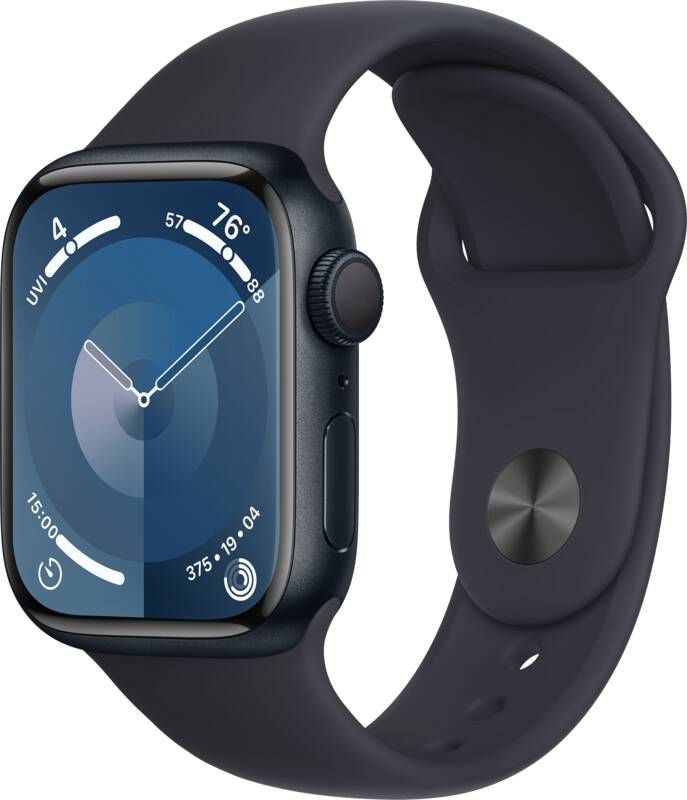 Apple Watch Series 9 41mm Midnight Aluminium Sportband M L Smartwatch