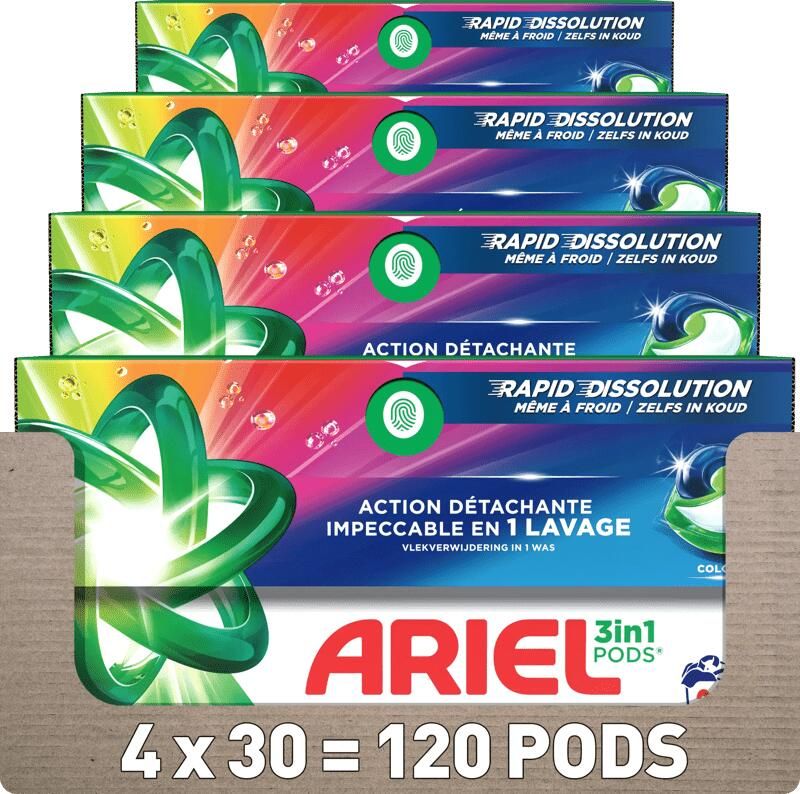 Ariel 3in1 Pods Colour 120 stuks