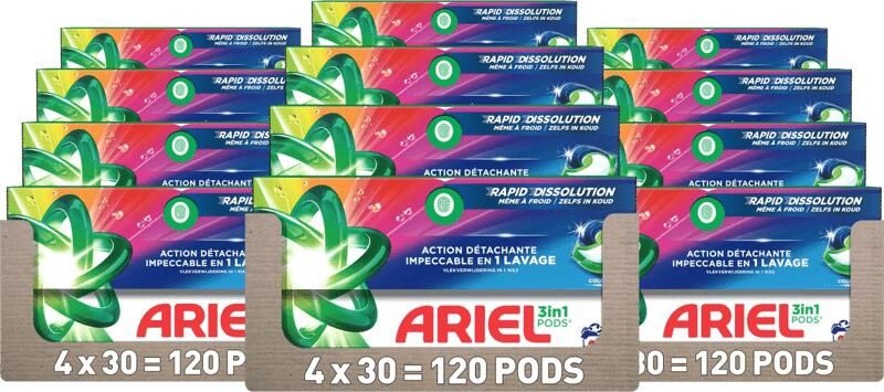 Ariel 3in1 Pods Colour 360 stuks