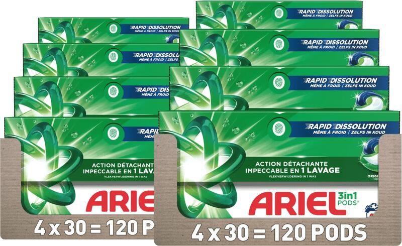 Ariel 3in1 Pods Original 240 stuks