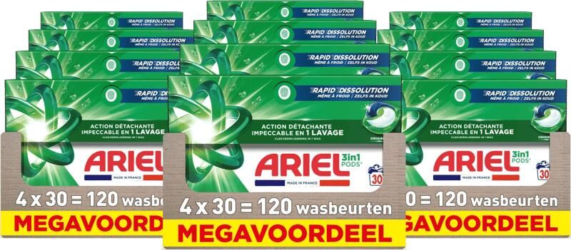 Ariel 3in1 Pods Original 360 stuks
