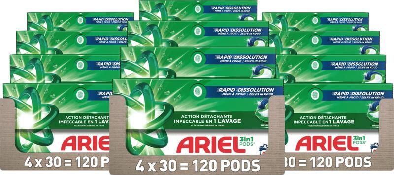 Ariel 3in1 Pods Original 360 stuks