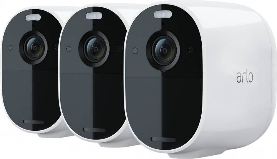 Arlo Essential 3-Pack Wit | elektronica en media | Smart Home Slimme Camera's | 0193108142434