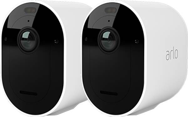 Arlo Pro 5 2K Security Camera 2-Pack | elektronica en media | Smart Home Slimme Camera's | 0193108146821