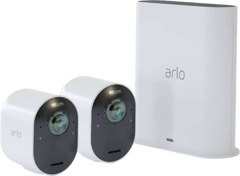 Arlo Ultra 2-Pack Wit | elektronica en media | Smart Home Slimme Camera's | 0193108142540