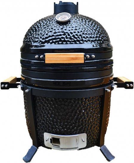 Real Kamado 15 Hoogglans Zwart