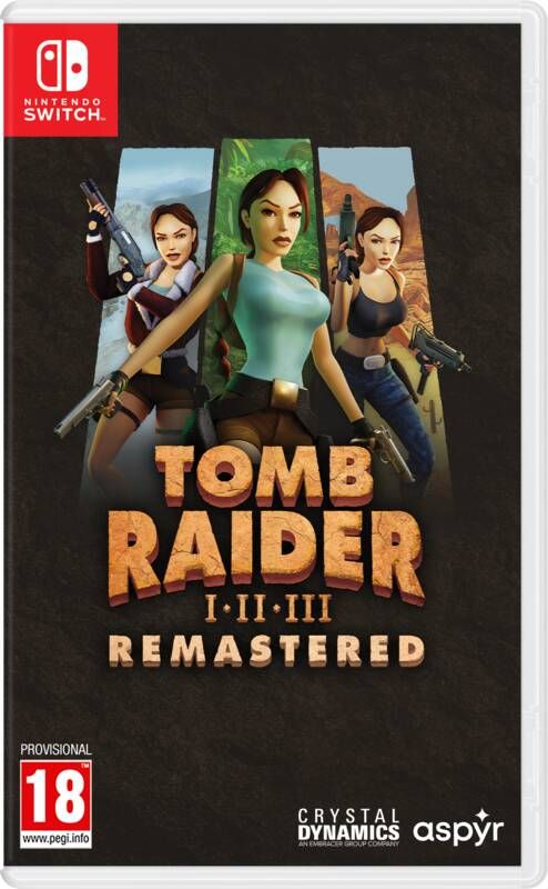 Aspyr Tomb Raider I-III Remastered Starring Lara Croft Nintendo Switch