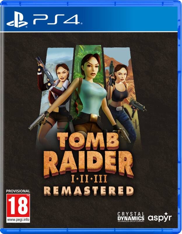 Aspyr Tomb Raider I-III Remastered Starring Lara Croft PS4