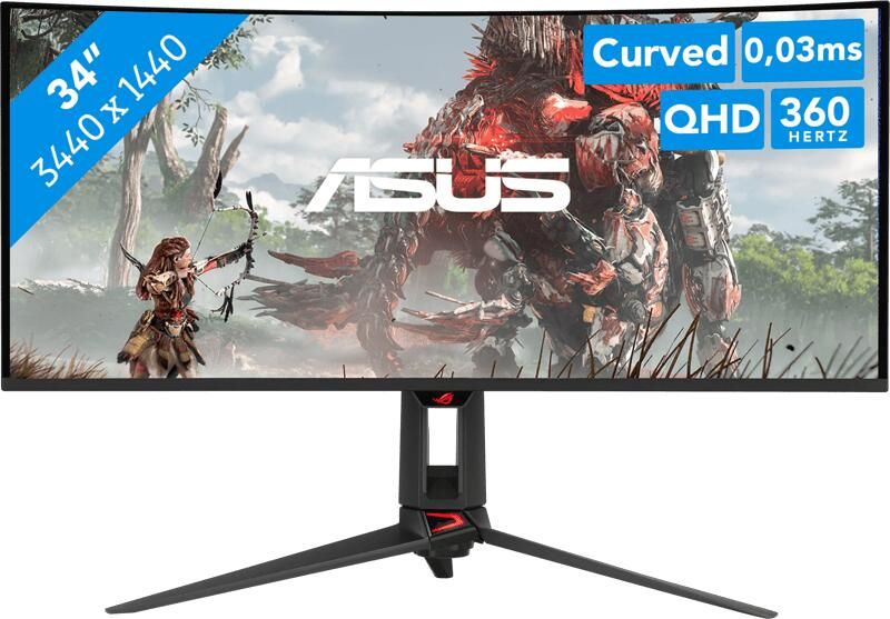 Asus ROG Swift PG34WCDN QD-OLED Curved