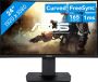 Asus TUF Gaming VG24VQR | Curved monitoren | 4718017881708 - Thumbnail 1