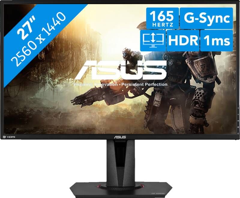 Asus Ledscherm Monitor 68 6 cm 27" Quad HD