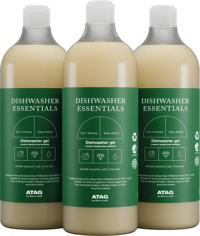 Atag 3-in-1 vaatwasgel (3 stuks)