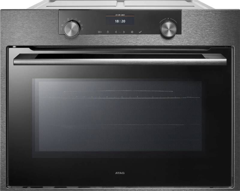 Atag BCM46121C Inbouw oven met magnetron Zwart