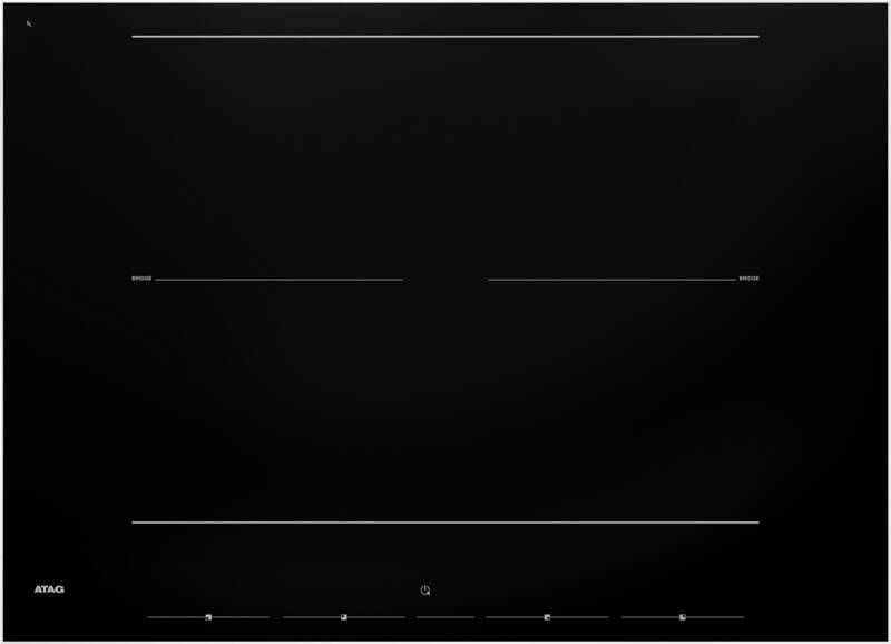 Atag HI27471SV Inductie inbouwkookplaat Zwart