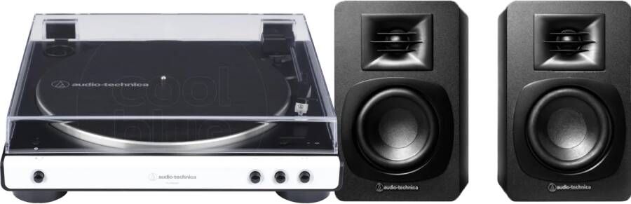 Audio-Technica Audio Technica AT-LP60XBT + ATH-SP3X Zwart