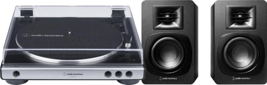Audio-Technica Audio Technica AT-LP60XUSBGM + ATH-SP3X Zwart