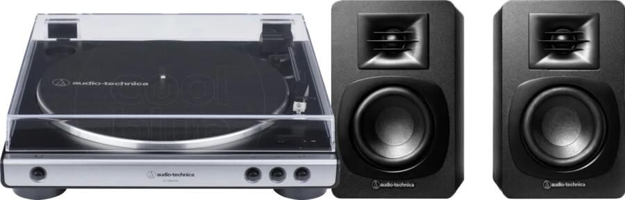 Audio-Technica Audio Technica AT-LP60XUSBGM + ATH-SP3X Zwart