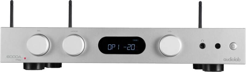 Audiolab Draadloze Streamer 6000A Play Zilver | Hifi componenten | Beeld&Geluid Audio | 5025941208198