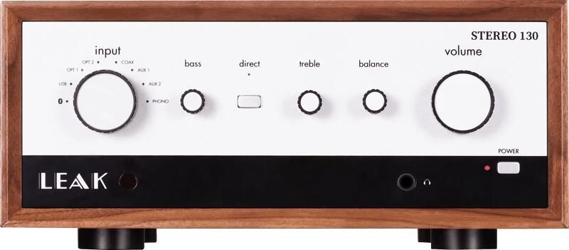 Leak Stereo 130 Versterker Walnoot | Hifi componenten | 5025941210627