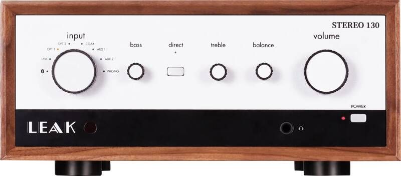Leak Stereo 130 Versterker Walnoot | Hifi componenten | 5025941210627