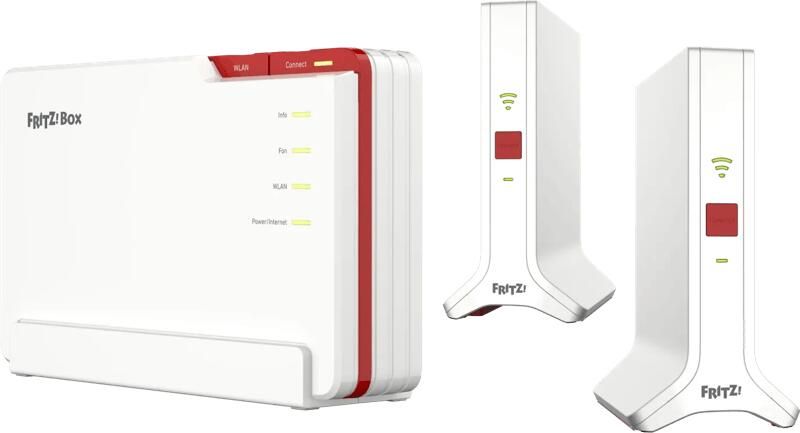 AVM FRITZ! FRITZ!Box 5690 Pro + Mesh Set 4200 Duo Pack