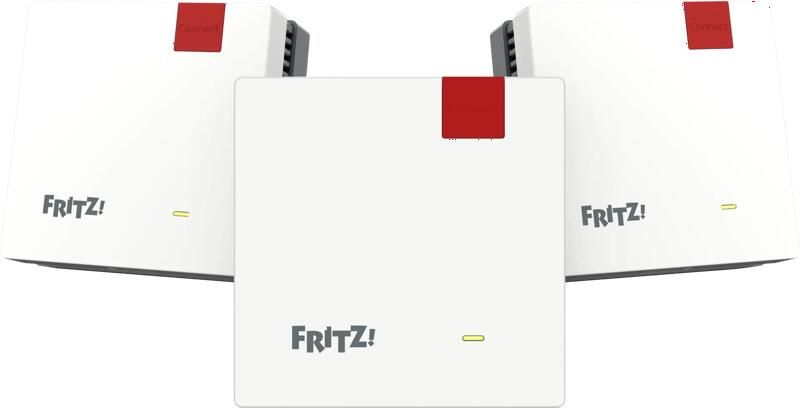 Fritz! Mesh Set 1600 3-pack Mesh router Rood