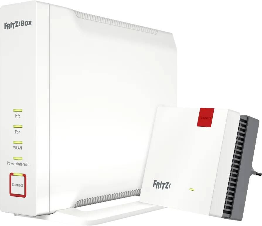 AVM FRITZ! Box 4060 + FRITZ!Repeater 1200 AX