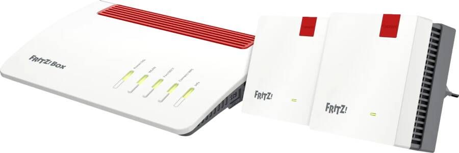 AVM FRITZ! FRITZ!Box 7590 AX + FRITZ!Repeater 1200 AX DSL Duo pack