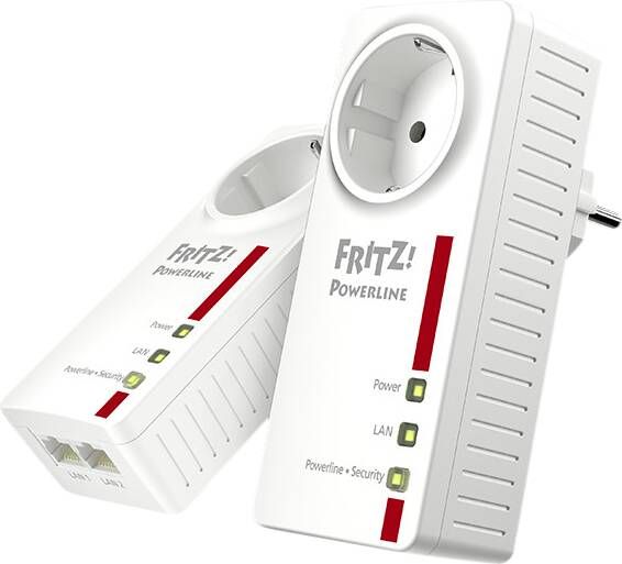 AVM FRITZ! Powerline 1220E Set International Geen WiFi 1200 Mbps 2 adapters