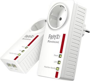 AVM FRITZ! Powerline 1220E Set International Geen WiFi 1200 Mbps 2 adapters
