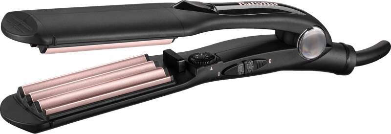 BaByliss The Crimper Wafeltang 2165CE 10 temperatuurinstellingen Platen met tourmaline-keramische coating