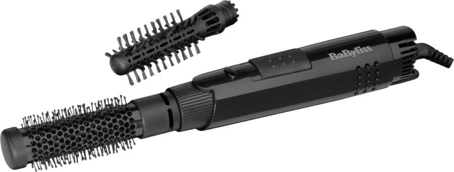 BaByliss Smooth Shape Airstyler Föhnborstel AS86E Geschikt voor korter haar 2 opzetborstels Coolshot